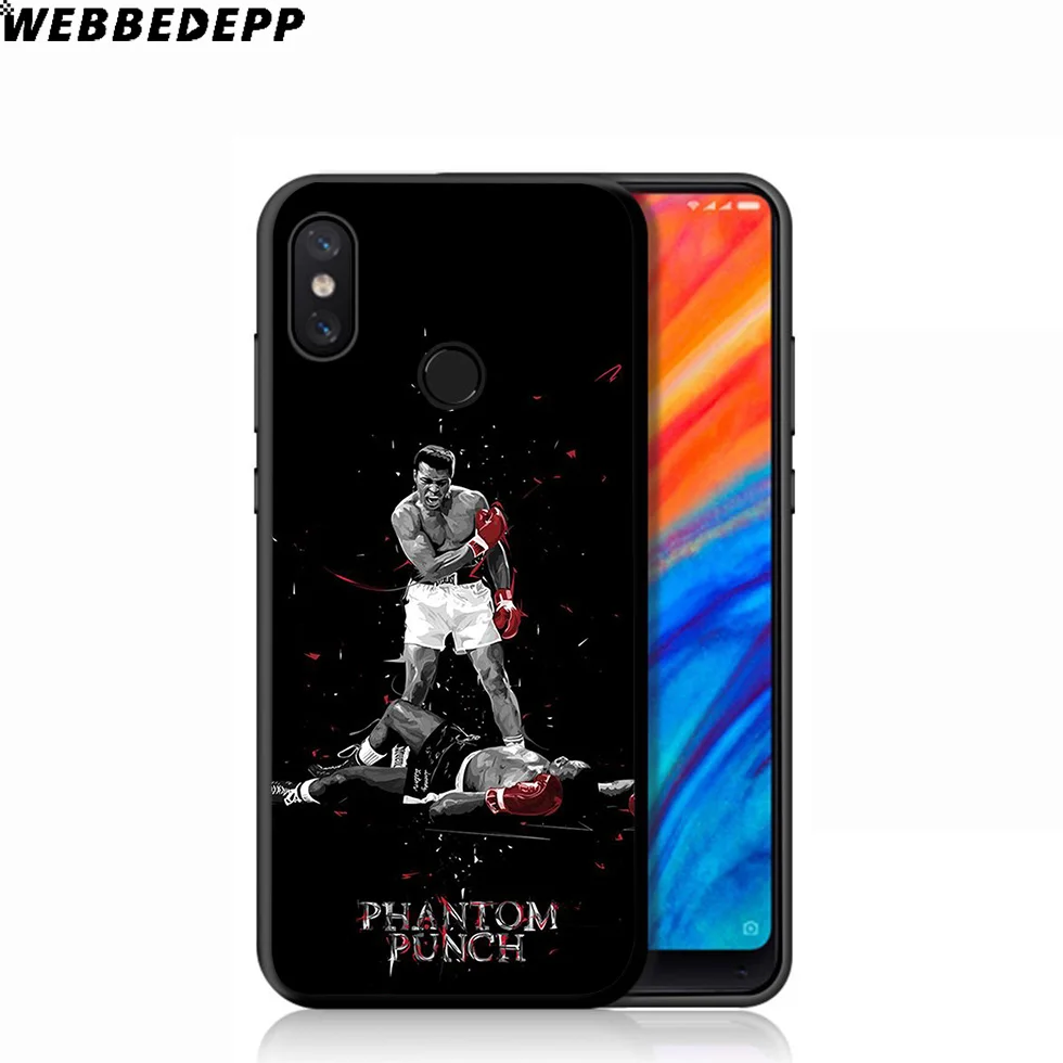 WEBBEDEPP майка Тайсон бокс мягкий чехол для Xiaomi Mi 9T 9 8 SE 6 A1 A2 A3 Lite MiA1 MiA2 MiA3 F1 MAX 3 Mi8 CC9E CC9 |