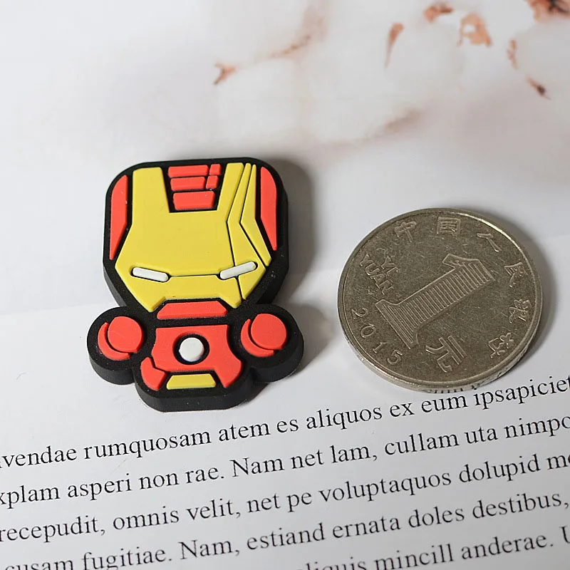 8 шт. Марвел Мститель Мультяшные фигурки сувенирные магниты для холодильника значок наклейки магнит на холодильник Рождественский подарок домашний декор детский подарок - Цвет: 1Pcs B