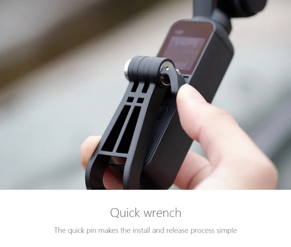 PGYTECH Action camera L кронштейн+ для OSMO POCKET Expansion Pole аксессуары для штатива