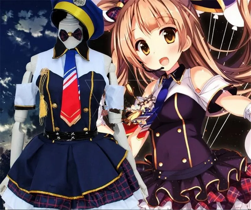 Аниме Love live! Соблазнительное платье горничной пробуждение идола жертвовать