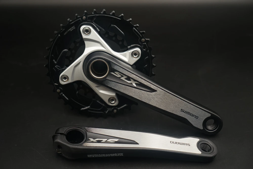 SHIMANO SLX FC M677/M675 30/20 Скорость Chainset HOLLOWTECH II в шатуны (2x10 Скорость) колеса цепи
