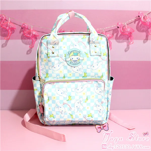 Cinnamoroll Собака милый японский аниме игрушка плюшевый Детский рюкзак школьный рюкзак дети начальной школы сумки мягкая игрушка для девочек Рождественский подарок