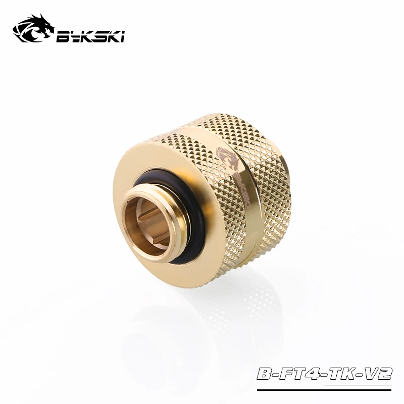 4pcs/lots Bykski Inside Diameter 13mm+ Outside Diameter 19mm Hose / ID13mm+ OD19mm Soft Tube / Hand Connector Fitting