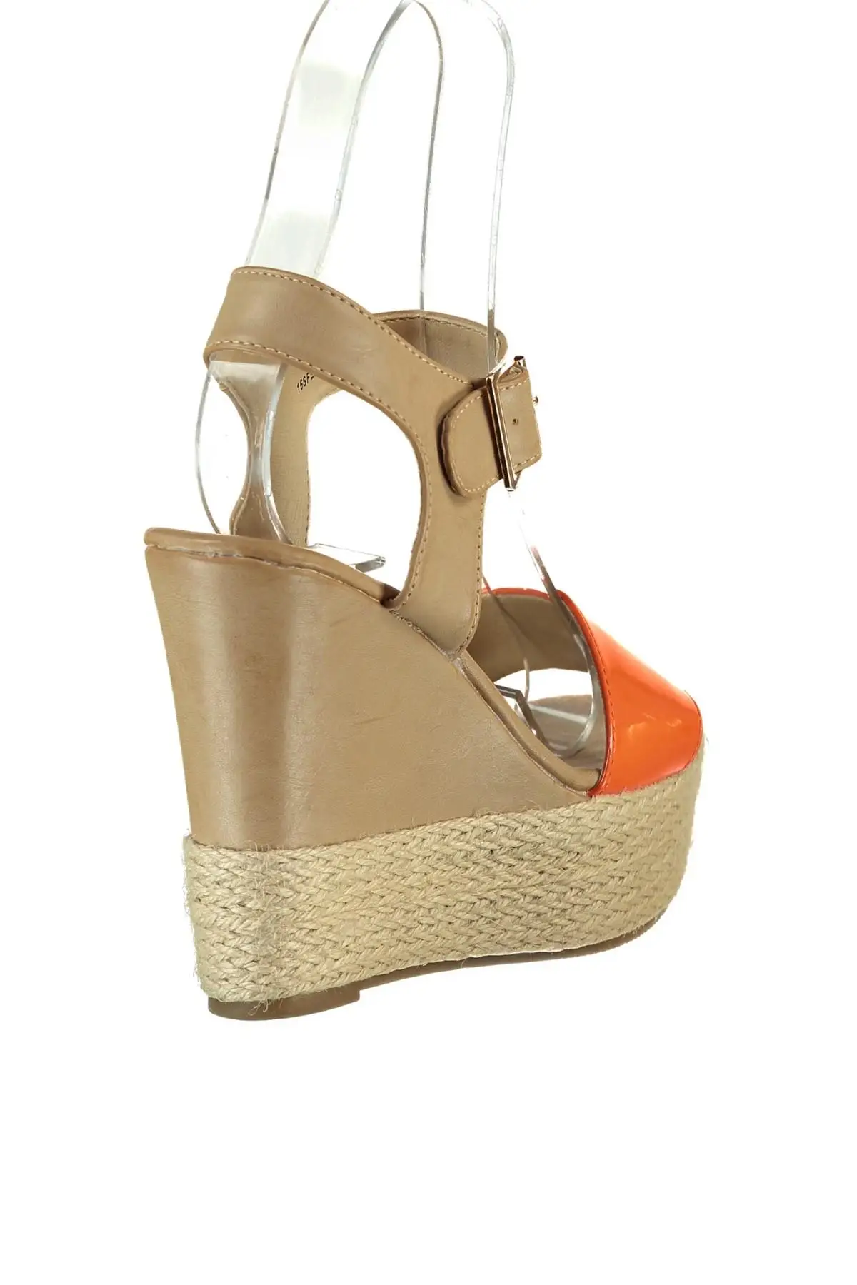 Derimod/Женская обувь на танкетке красного и кремового цвета | Обувь