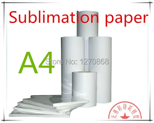 

0.3m*100m SUBLIMATION PAPERS--A4 & A3 ROLL SIZE 30m wide