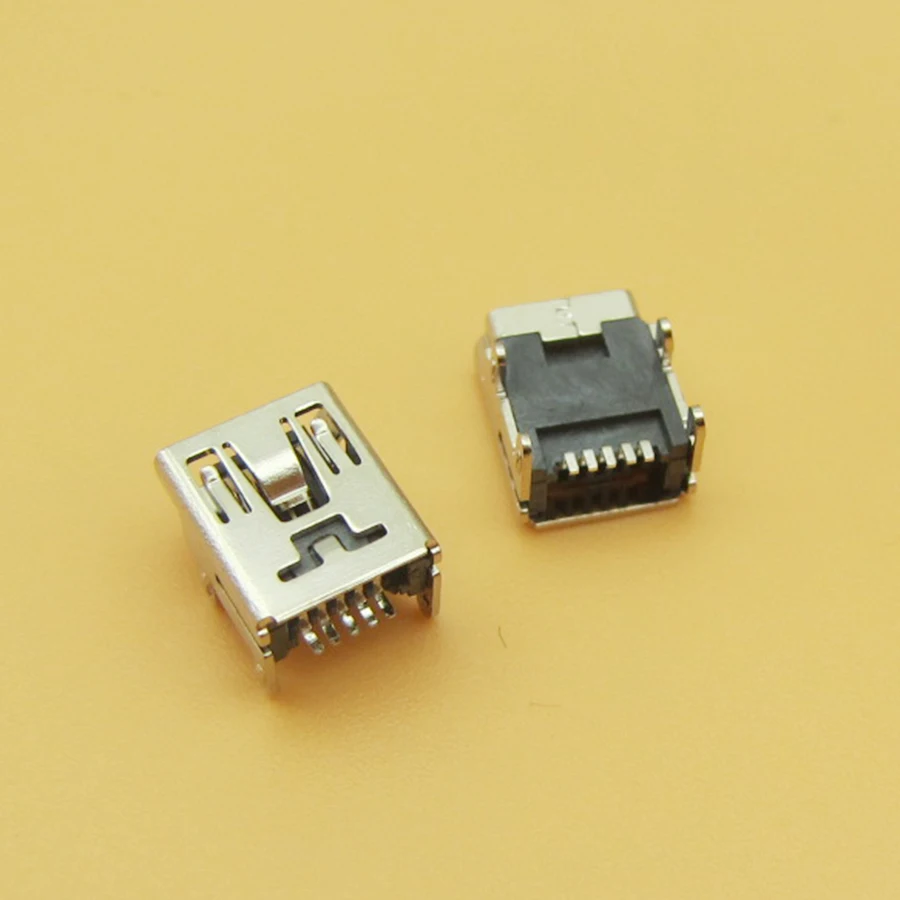 100 шт./лот для PS3 контроллера планшета мини USB данных питания dc jack 5 pin 5pin гнездовой