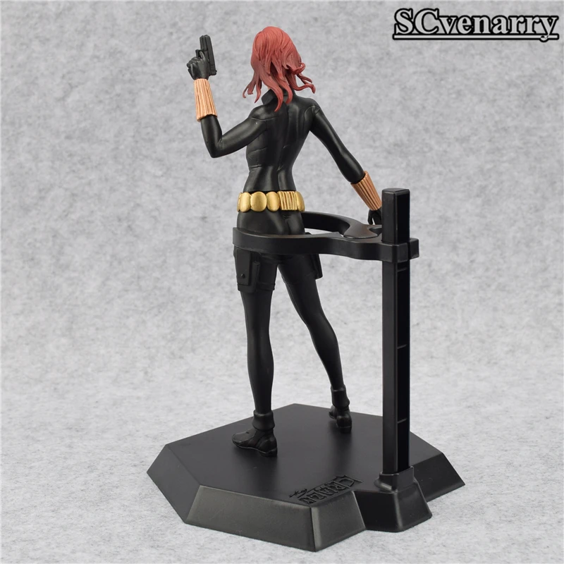 Фильм Мстители 2 супергерой Возраст Альтрона Железный человек черная Widow ПВХ