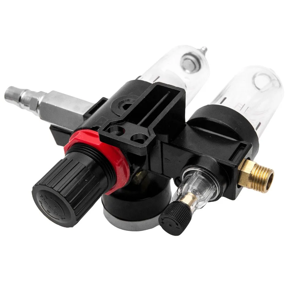G1/4'' Air Compressor Oil Lubricator Water Separator Trap Filter Regulator Gauge | Автомобили и мотоциклы