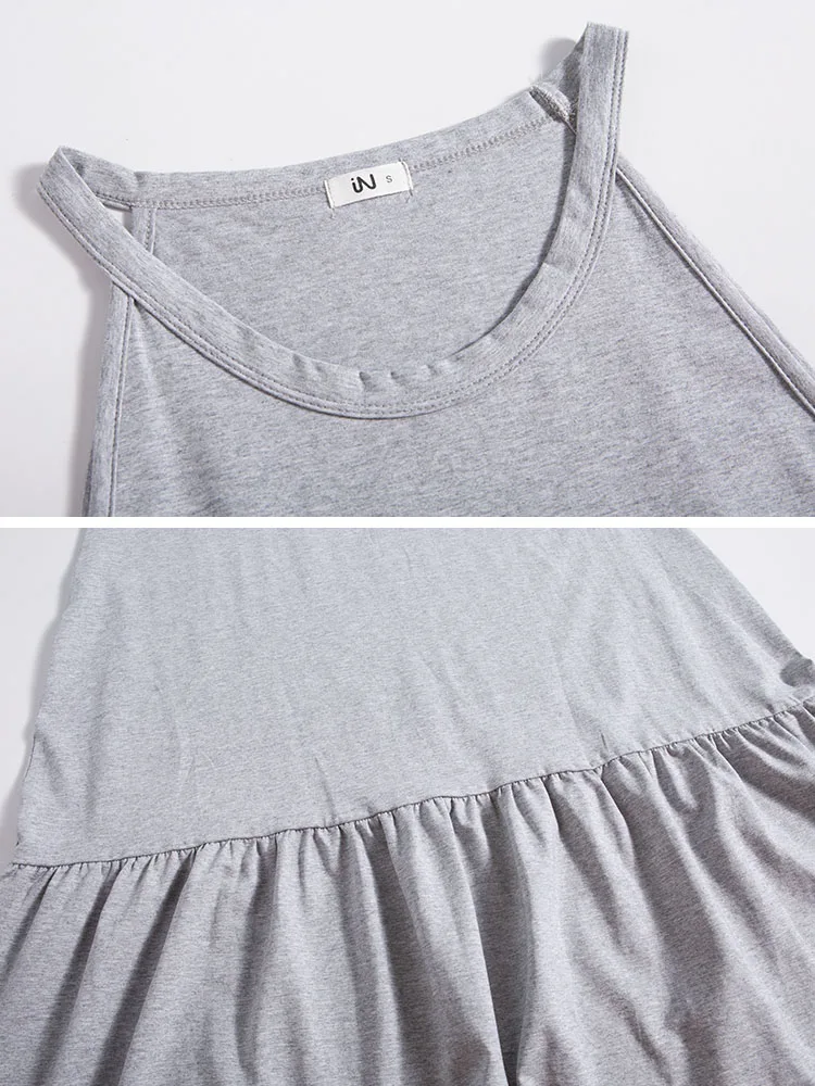 

Summer Tank Long Dress Women 2019 New Dresses Casual Cotton Dresses For Holiday Loose Beach Dress Female Summer Clothing 2019