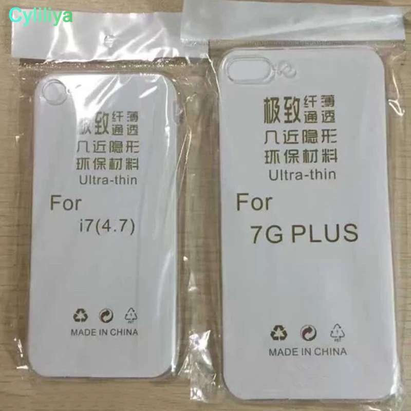 100 шт. ультратонкий ТПУ чехол для нового iPhone XR XS MAX X 7/8 6s plus Samsung S9/S8 S7edge полностью