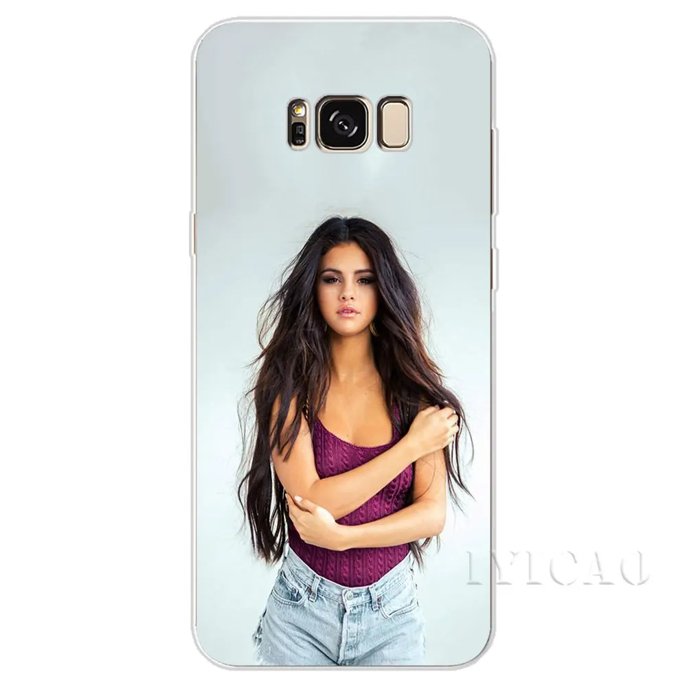 IYICAO Selena Gomez Hard Case for Samsung Galaxy S6 S7 Edge S8 S9 S10 Plus S10e Note 8 9 Cover | Мобильные телефоны и
