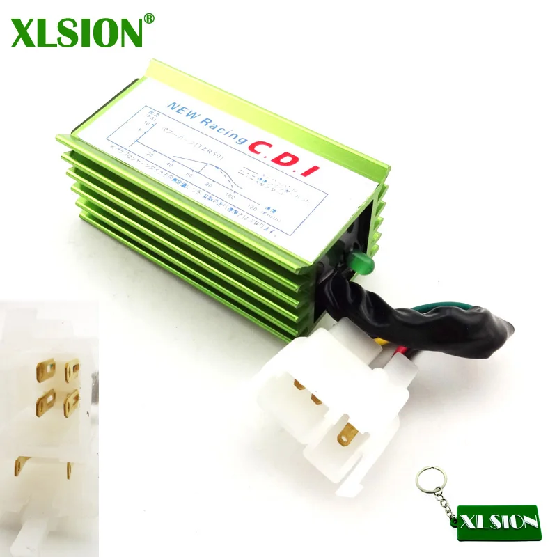 XLSION 6 Pin гонки переменного тока Igniiton CDI Коробка для 150cc 200cc 250cc ATV Quad Dirt Pit Bike мотоцикл