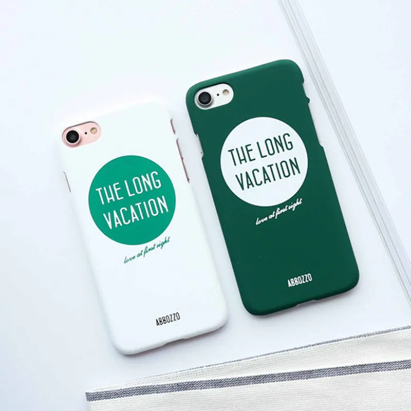 

Модный чехол для телефона iPhone 6 6S Plus простая креативная буква жесткая пластиковая задняя крышка для iPhone 8 7 7Plus Чехлы горячая распродажа
