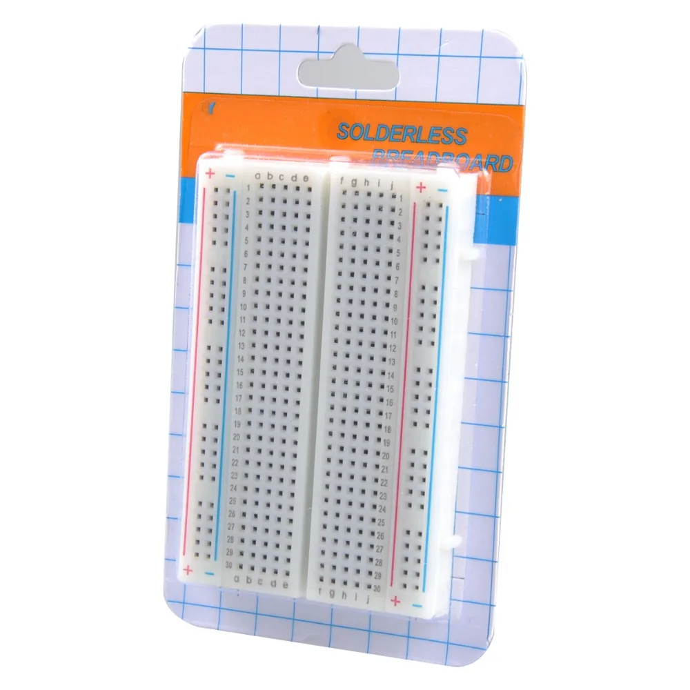 HoBiMart 400 мини хлеб доска solderless печатной платы Макет для arduino DIY Хлеб шины тесты