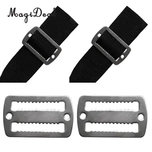 2 шт. Дайвинг Вес ремень слайд Стопорная гайка, 2 ''лямки фиксатор фиксаторы уход за кожей лица маска Аксессуары для водных видов спорта