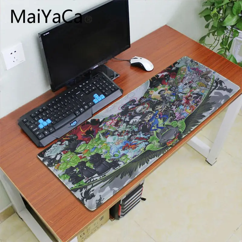 

Maiyaca homestuck anime Durable Rubber Mouse Mat Table Keyboard anime mouse pad 700x300mm gamer Large Office Computer Desk Mat