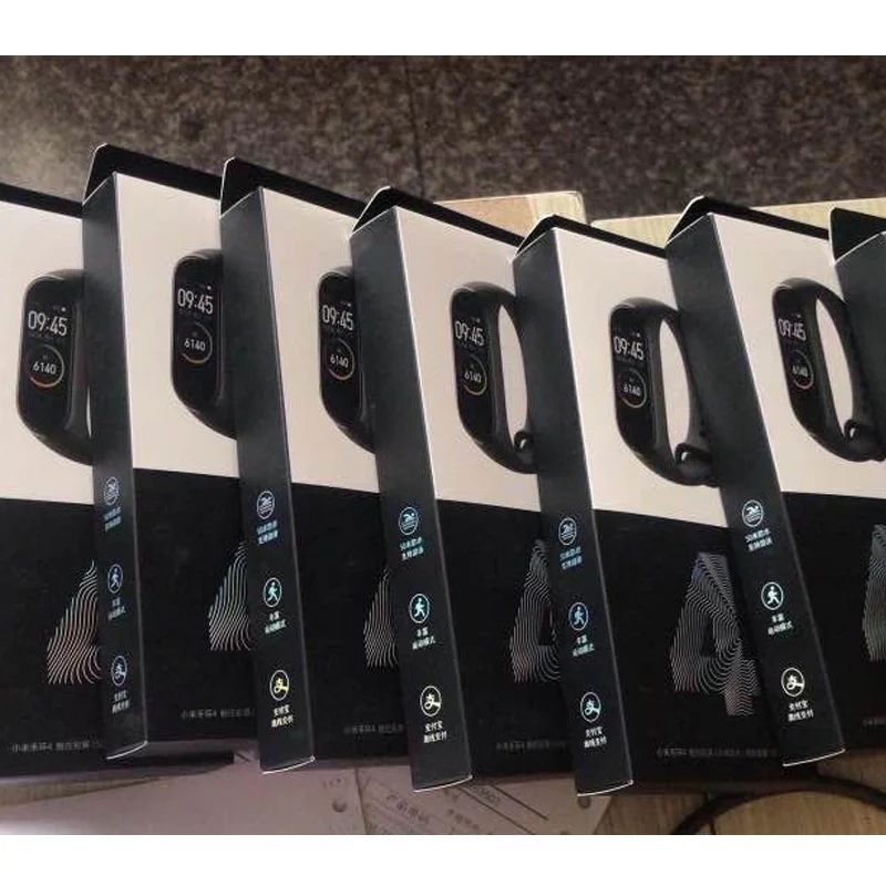 Новейший Xiaomi mi-браслет 4 NFC глобальная Версия смарт-браслет mi Band 4 NFC пульсометр фитнес цветной экран