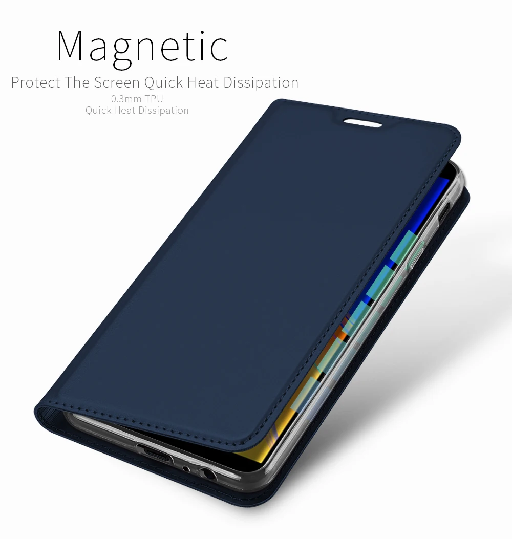 Стеклянный чехол filmGift) Роскошный кожаный книжка для Samsung Galaxy A5 A7 J4 J6 Plus A6 A8 2018 Note 9 8