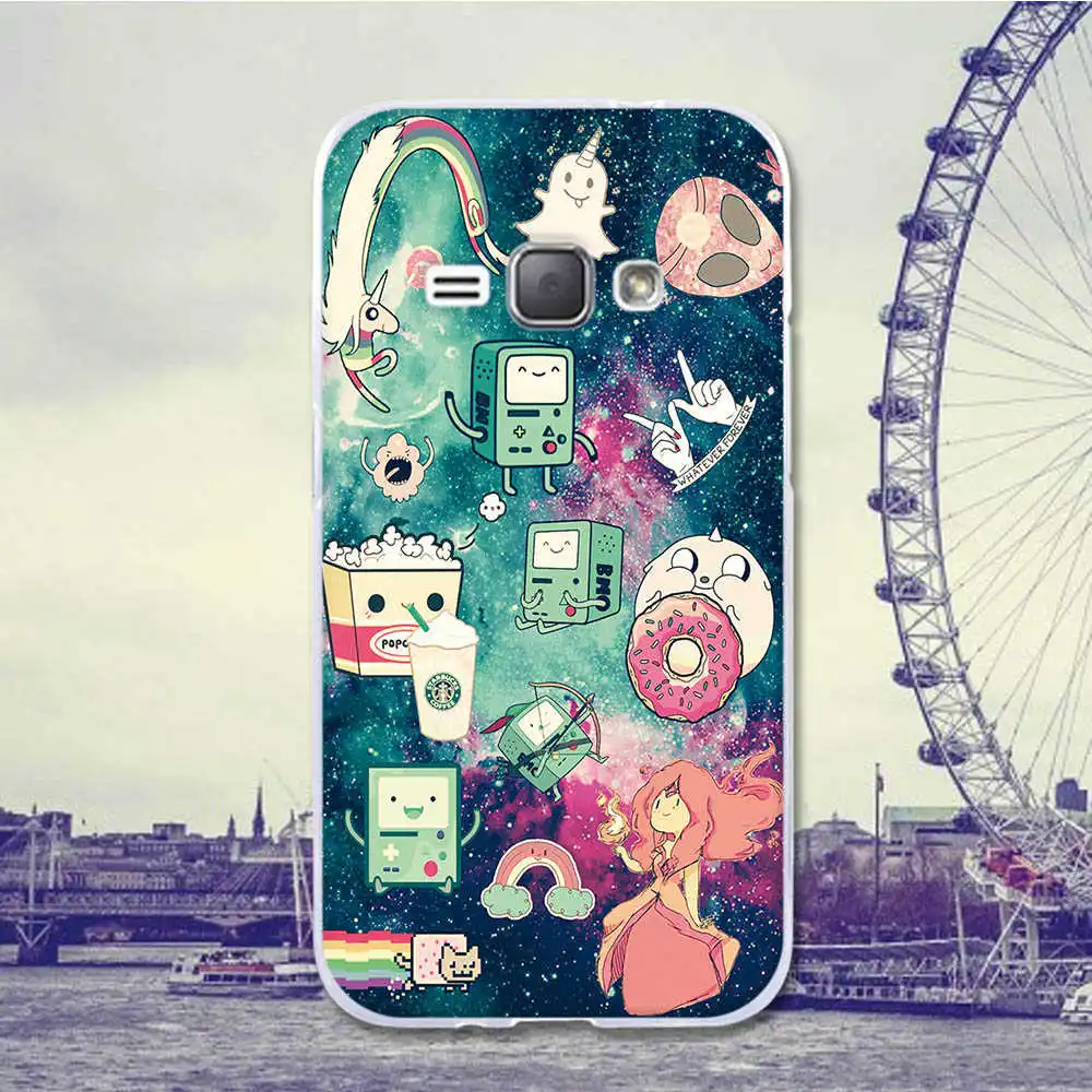 For Coque Samsung Galaxy J1 2016 J120F Case Cover 4.5 Cartoon Rubber TPU Silicone J120H J120M J120T | Мобильные телефоны и