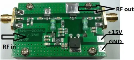 Lusya 1 МГц-700 МГц HF VHF UHF FM передатчик RF усилитель мощности 3,2 Вт для радиомодуля A6-020