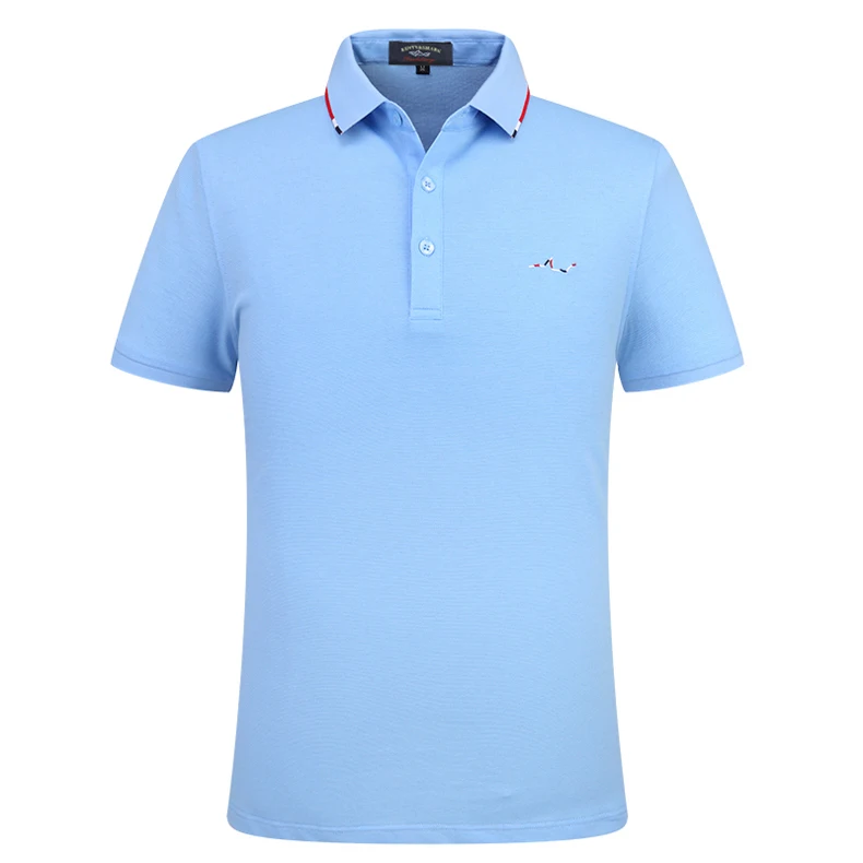 Для мужчин рубашки поло бренд s одноцветное Цвет Поло Camisa Masculina Мужчин's