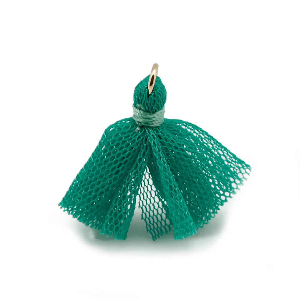 4 шт./лот 30 мм Мини кисточкой Шарм ожерелье серьги брелок сумка Одежда DIY для