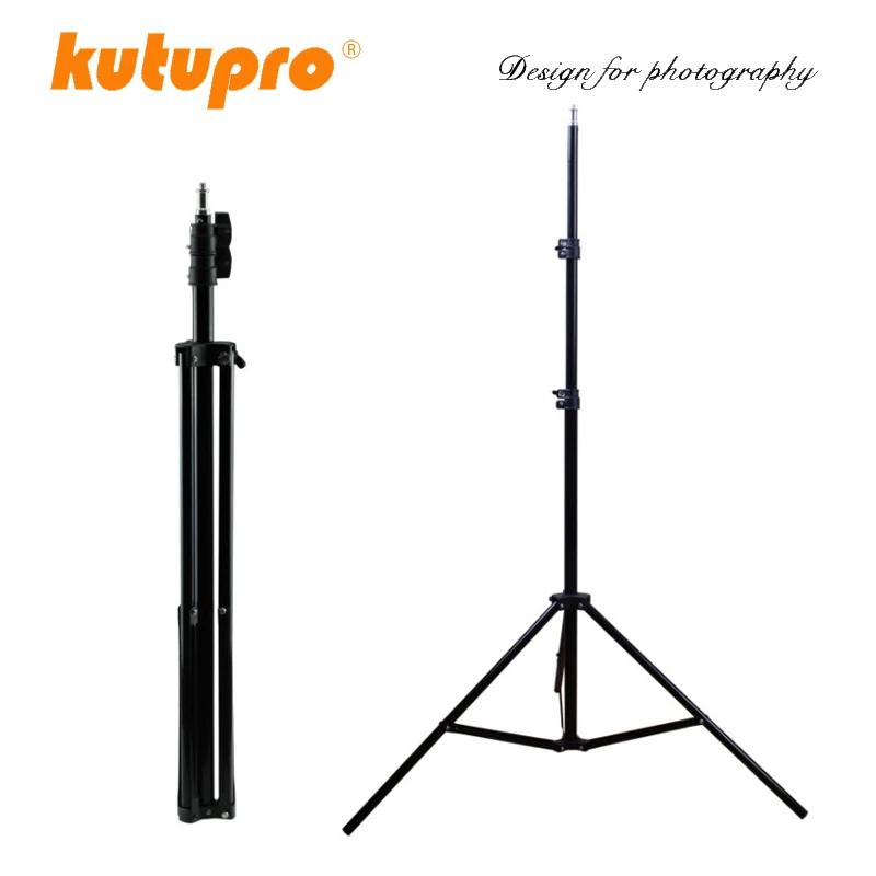 Kutupro 42-110cm1/4 головки штатива маяка для студийной фотосъемки складной штатив