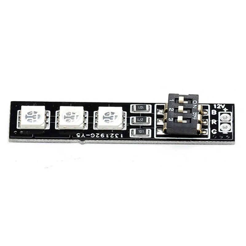 Новая светодиодная плата Diatone RGB 12V 3S RGB5050 7 видов цветов для мультикоптеров |