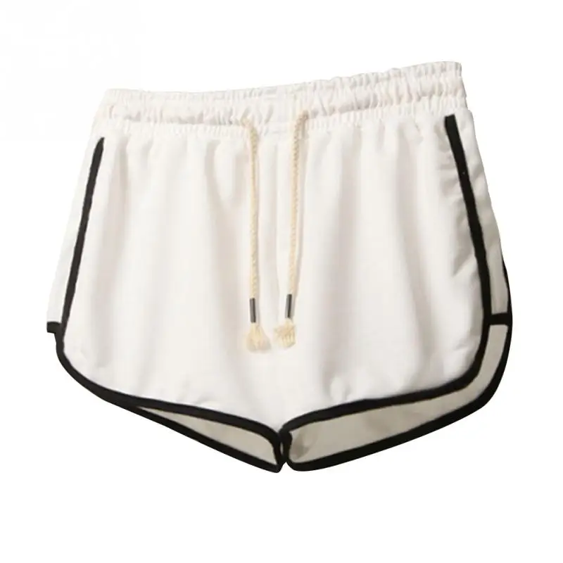 Летние женские корейские свободные большие размеры с высокой талией