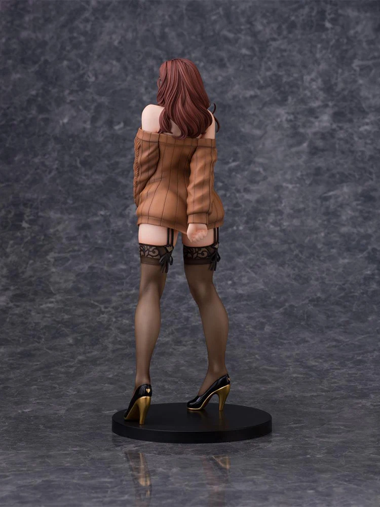 Аниме Daiki Kogyo Non Oda 28 см иллюстрация Shiho Kujo Brown Hair Ver экшн фигурка из ПВХ японское