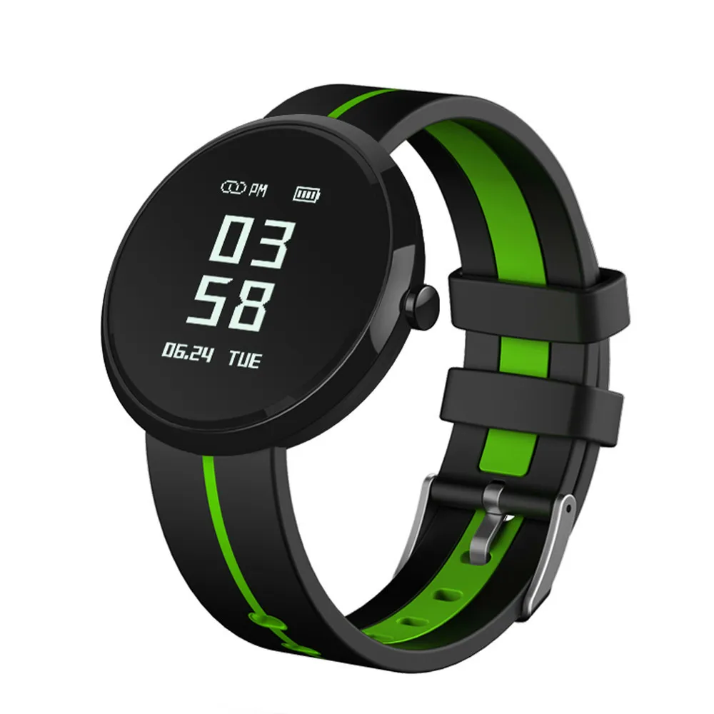 JMFONE V06S Bluetooth Smart Браслет сердечного ритма крови Давление Шагомер сна Фитнес