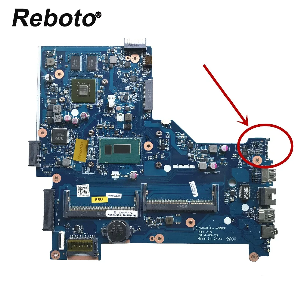Reboto для ноутбука hp 15-R материнская плата 792302-501 ZSO50 LA-A992P с i7-4510u процессором 820M 2GB Материнская плата протестированная Быстрая