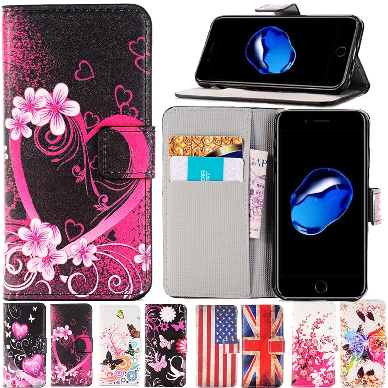 Чехол для Apple iPhone 11 12 Pro Max SE 2 2020 6 S 7 8 Plus X XS MAX XR флип-чехол из искусственной кожи с