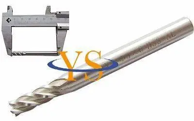 Концевые фрезы из быстрорежущей стали с 4 канавками и хвостовиком 5 мм х 6 токарные