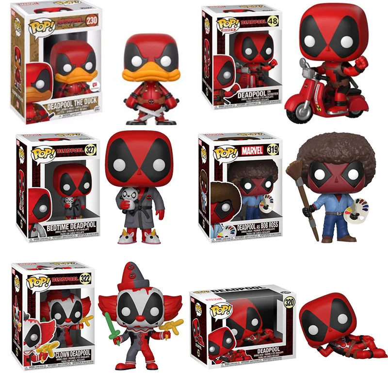 Funko POP Marvel Super Hero Дэдпул игрушки фигурка для друга детский подарок на день рождения