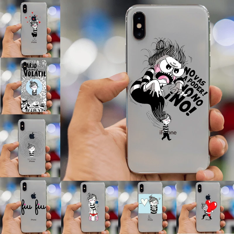 LISHE Funda jump la volatil мягкий силиконовый прозрачный чехол из ТПУ для Apple iPhone XS Max 8 7 6 6S Plus