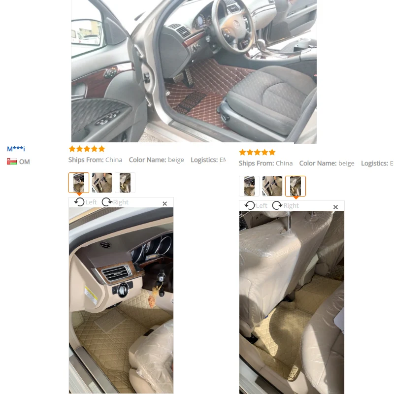 Заказ автомобильные коврики для BMW 3 серии E46 E90 E91 E92 E93 F30 F31 F34 5 E39 E60 E61 F10 F11 F07 G30 G31