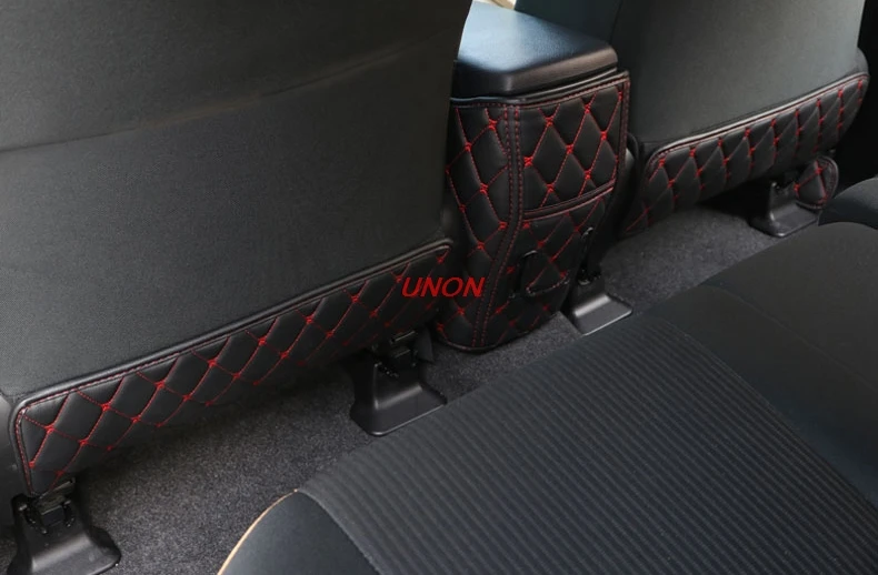 Кожаное сиденье автомобиля anti-kick коврик подлокотник анти-kick коврик для toyota rav4 2013 аксессуары