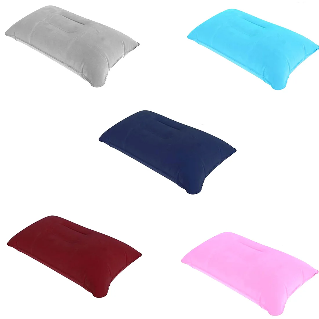 Портативная подушка для путешествий надувная двухсторонняя стекающаяся Подушка