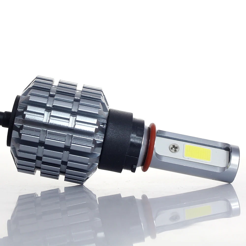 Elglux LED H4 Motorcycle Headlight Hi Lo Bulbs 30W 4000LM Head Lamp Conversion Kit Driving Motor Lights 6000K White |
