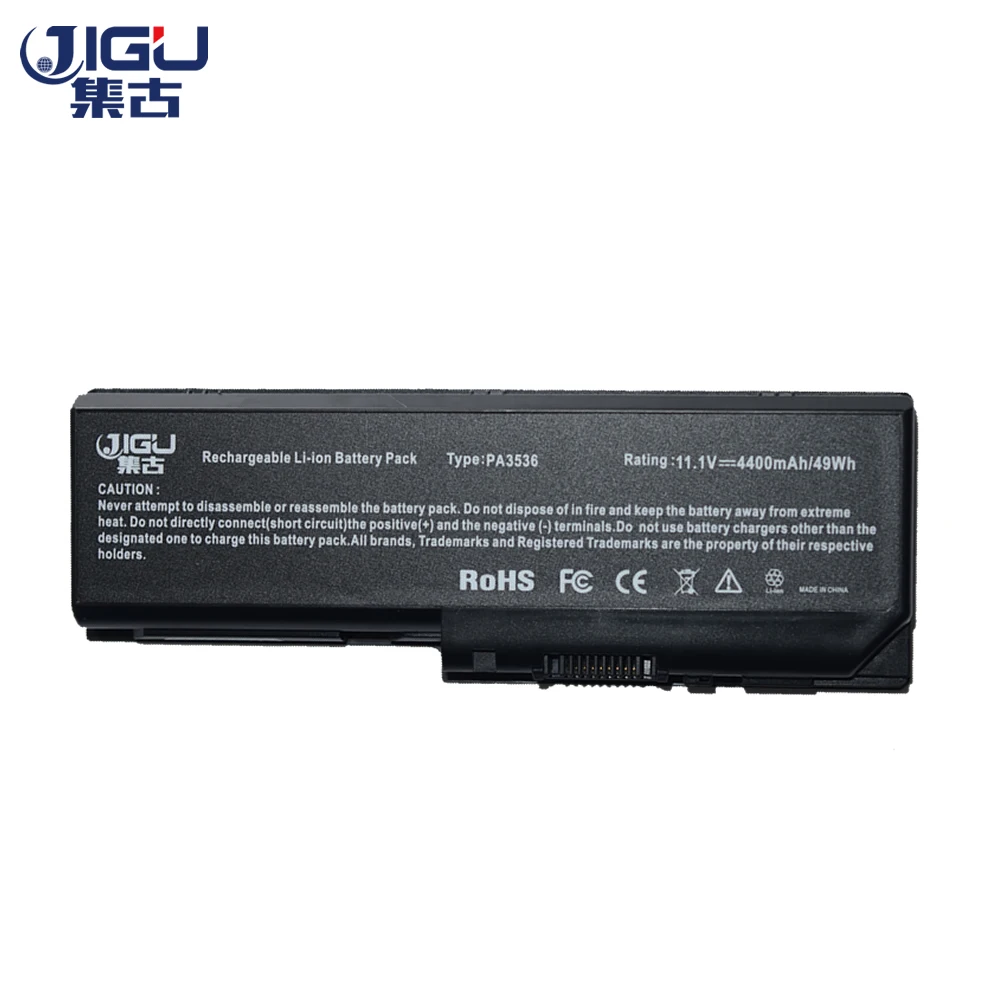JIGU черный 6 ячеек ноутбук Taptop для TOSHIBA Satellite L355 L355D P200 P200D P205 P205D P300 P300D P305 P305D Pro