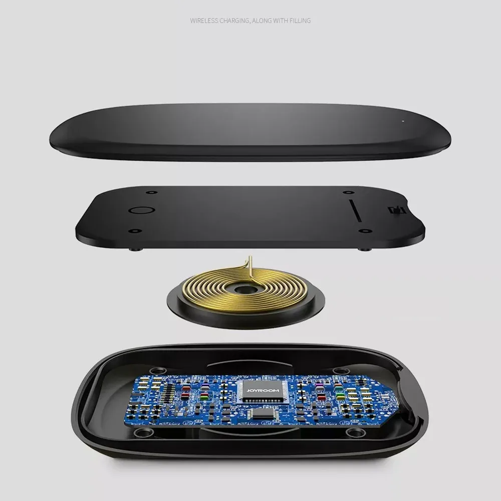 Беспроводное зарядное устройство EPULA Qi быстрая зарядка подставка для Samsung Galaxy S8