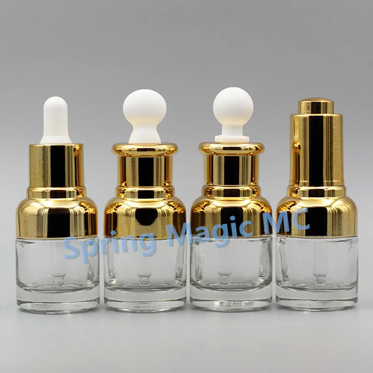 Прозрачные бутылки для масла объемом 20 мл стеклянная бутылка с пипеткой