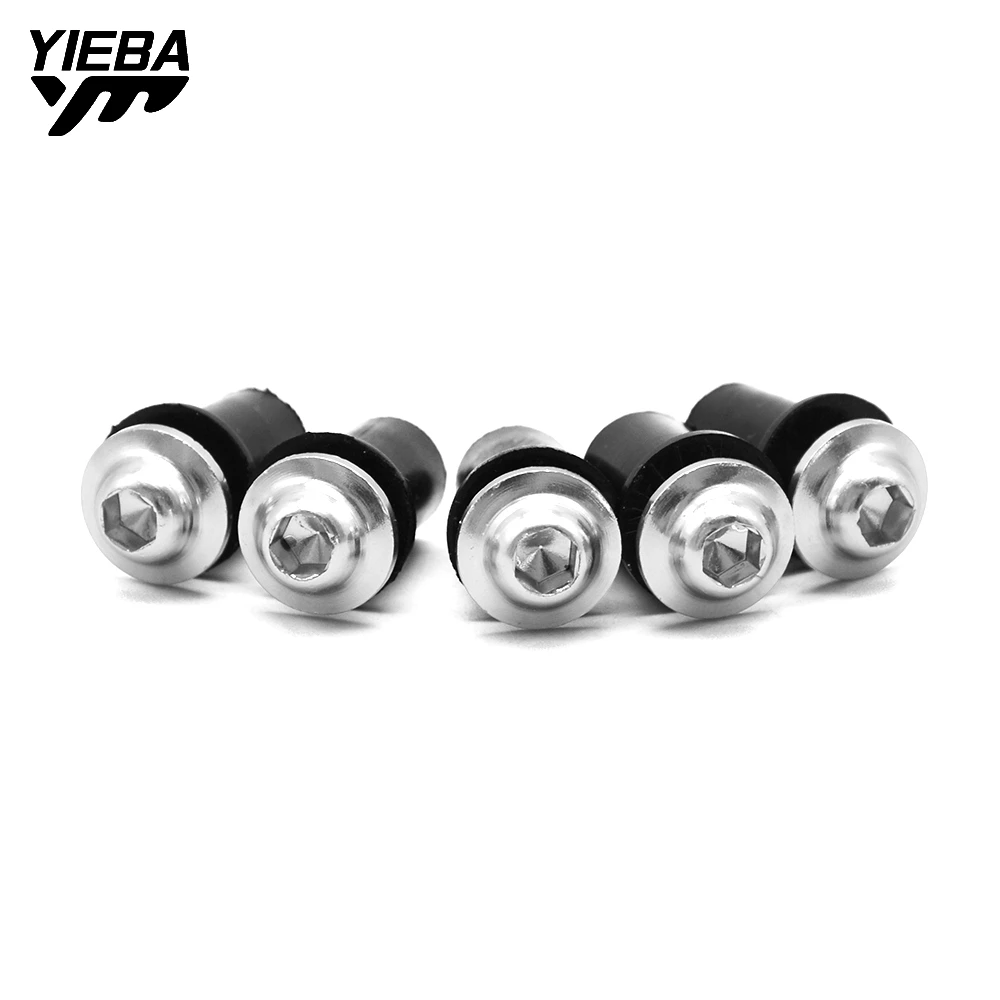 Motorcycle Windshield Windscreen Bolt Screw Nut Fastener Kit For KAWASAKI NINJA 650R ER6F ER6N ZX636R ZX6RR Z750R ZX6R 636 ZX10R |