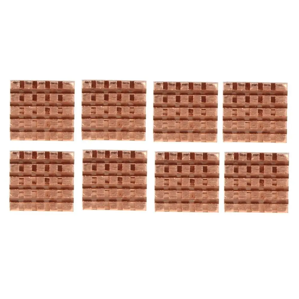 Медный радиатор для ОЗУ 8 шт./комплект | Компьютеры и офис