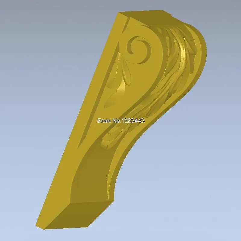 Высококачественная новая 3D модель для украшения мебели с ЧПУ резная фигурка
