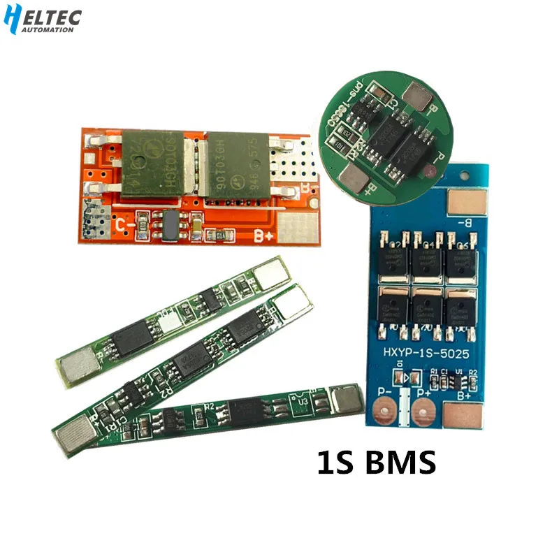 1S BMS 2.5A/3A/4A/5A/10A/25A 3 6 v 7 Защитная плата для литий ионной батареи|Аксессуары батарей| |