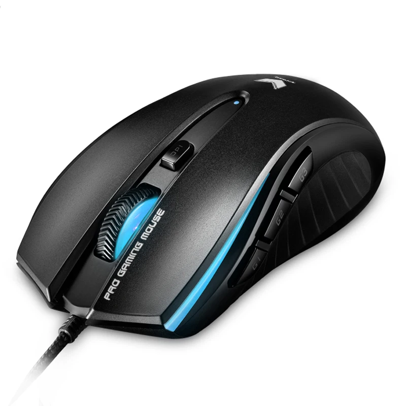 RAPOO V300C оптическая игровая мышь USB Проводная от 800 3000 точек/дюйм игровой мыши