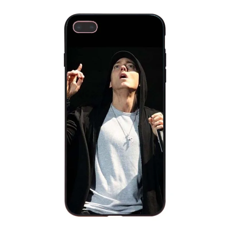 MaiYaCa хип хоп рэппер Eminem rap новые супер милые чехлы для телефонов iPhone 8 7 6 6S Plus X 10 5 5S SE