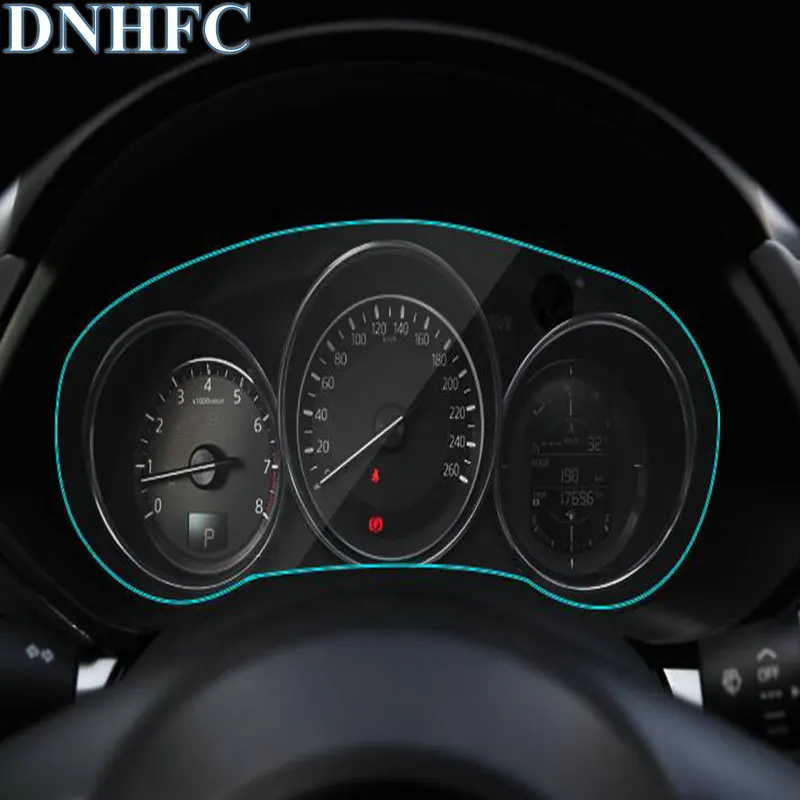 

DNHFC Автомобильный прибор дисплей высокой четкости Защитная пленка для MAZDA CX-5 CX5 KF 2-го поколения 2017 2018 автомобильный Стайлинг